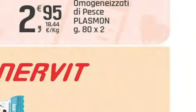 Omogeneizzati di pesce