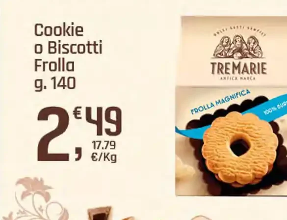 Cookie o Biscotti Frolla