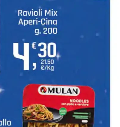 Ravioli Mix Aperi-Cina Mulan