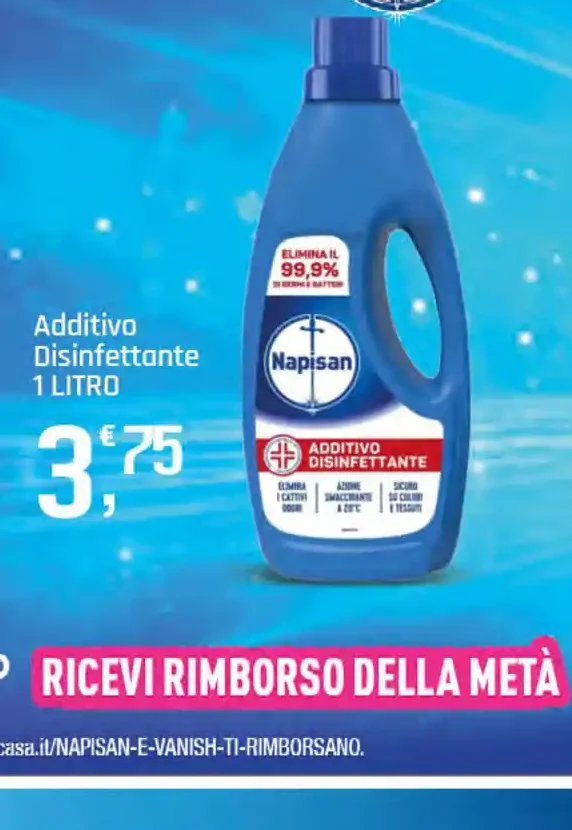 Additivo disinfettante