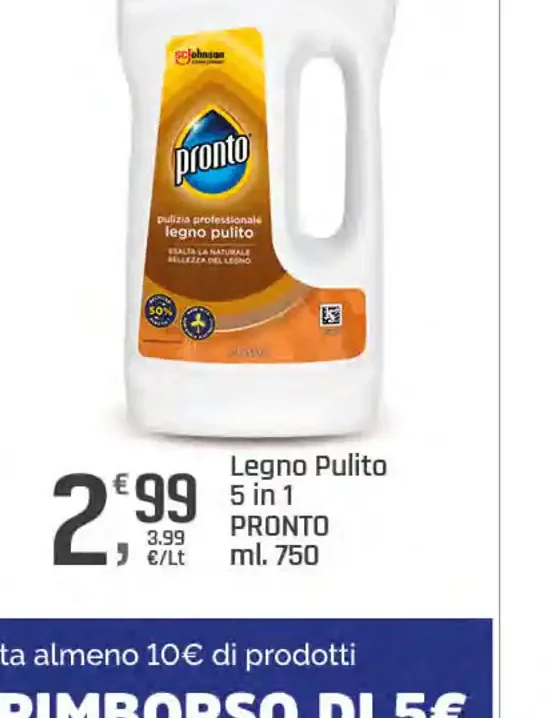 Detergente per legno