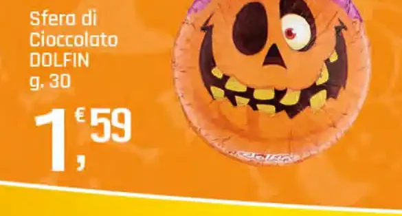 Sfera di cioccolato Dolfin