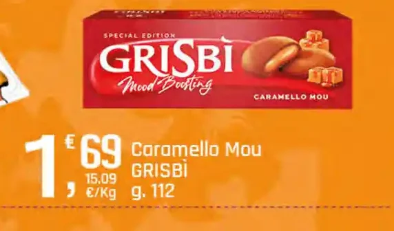 Grisbì Caramello Mou