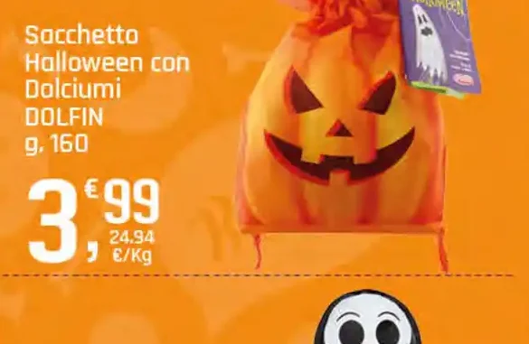 Sacchetto Halloween con Dolciumi Dolfin