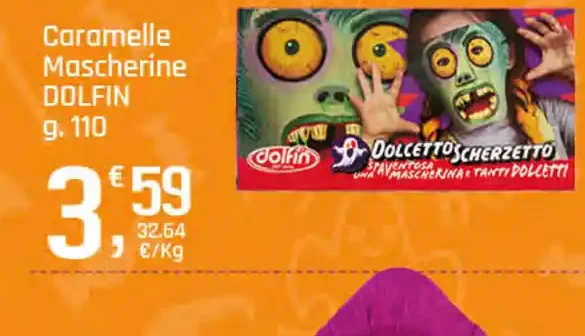 Caramelle Mascherine Dolfin