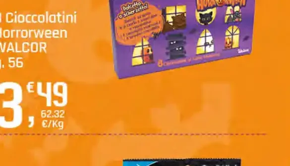 8 Cioccolatini Horrortween Walcor