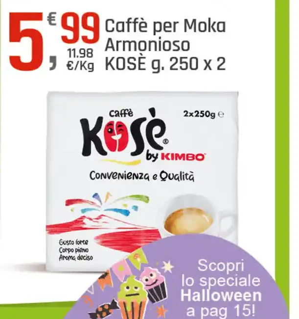 Caffè per moka Armonioso