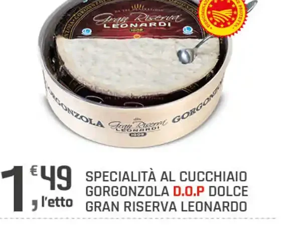 Specialità al cucchiaio gorgonzola D.O.P.