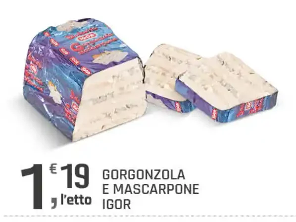 Gorgonzola e mascarpone