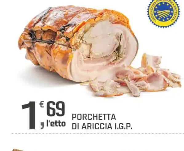 Porchetta di ariccia I.G.P.