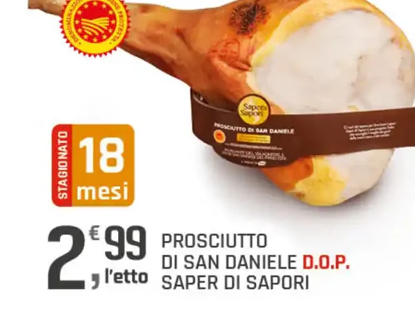 Prosciutto di San Daniele D.O.P.