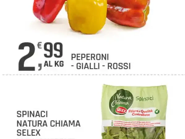 Peperoni gialli e rossi