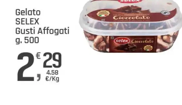 Gelato gusti affogati