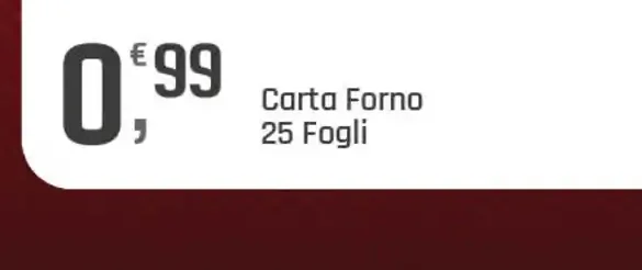 Carta forno