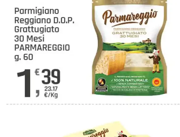 Parmigiano Reggiano grattugiato