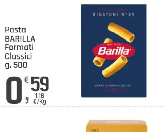 Pasta formati classici
