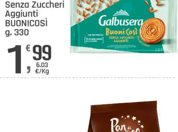 Biscotti senza zuccheri aggiunti