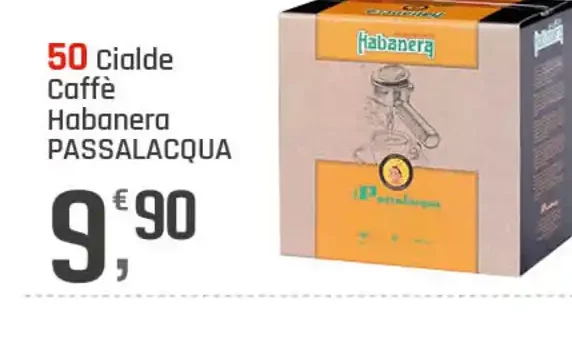 Cialde caffè Habanera Passalacqua