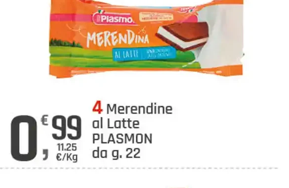 Merendine al latte