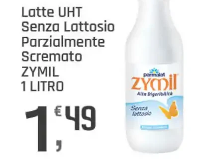 Latte UHT senza lattosio