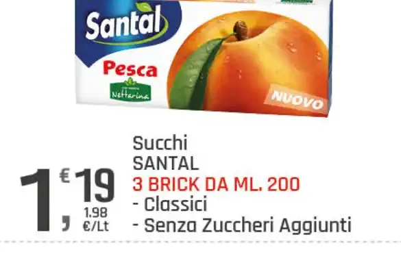 Succo pesca
