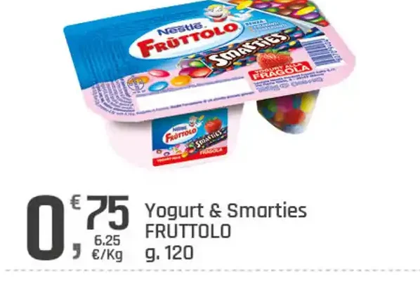 Yogurt & Smarties