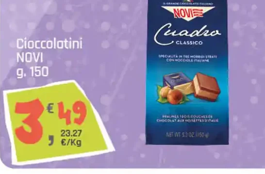 Cioccolatini Novi