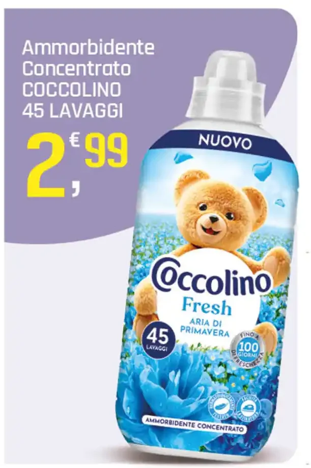 Ammorbidente concentrato Coccolino