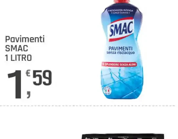Detergente pavimenti Smac