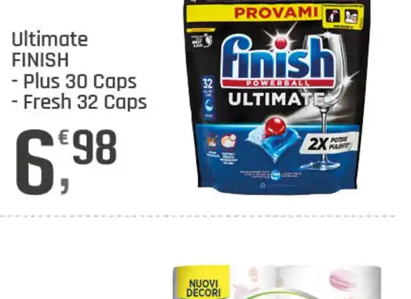 Detersivo lavastoviglie Finish Ultimate