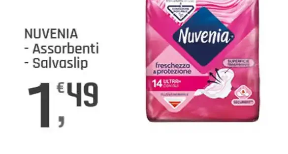 Assorbenti o salvaslip Nuvenia