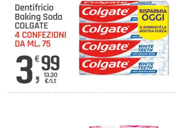Dentifricio Baking Soda Colgate
