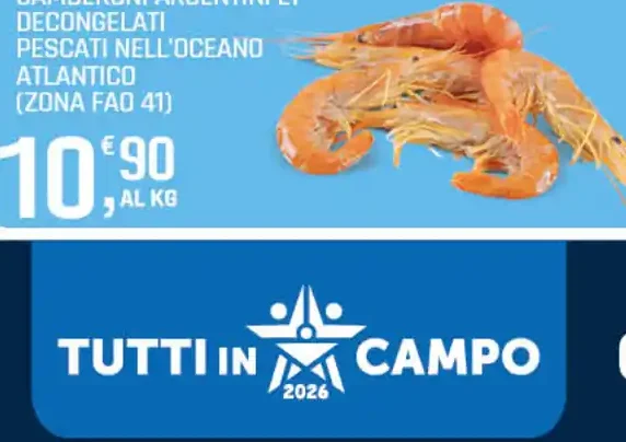 Gamberoni argentini decongelati