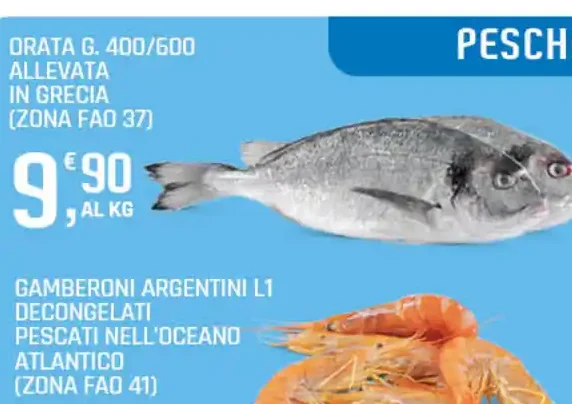 Orata allevata in Grecia