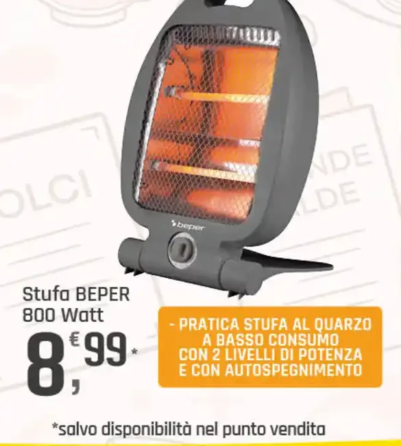 Stufa al quarzo