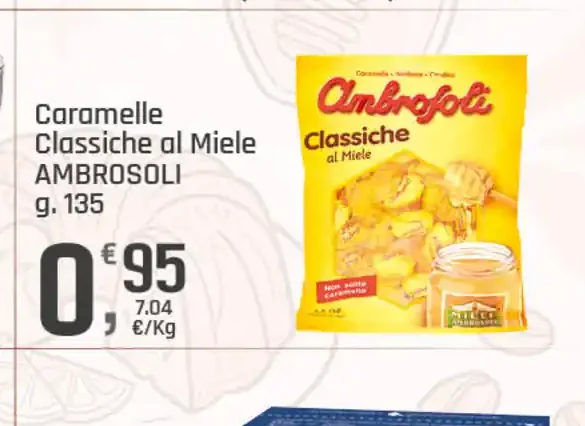 Caramelle classiche al miele