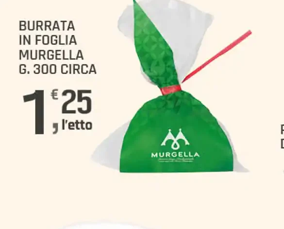 Burrata in foglia