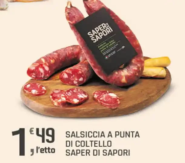 Salsiccia a punta di coltello