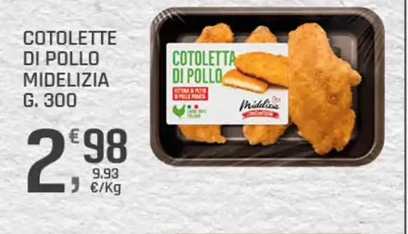 Cotollette di pollo