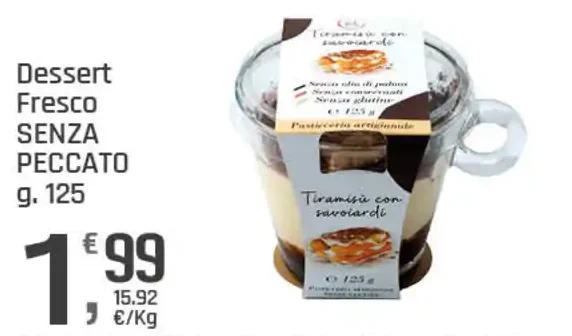 Dessert fresco senza peccato