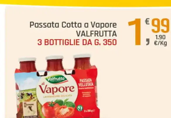 Passata cotta a vapore