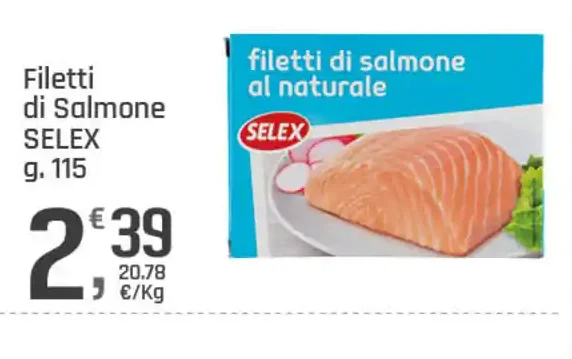 Filetti di salmone