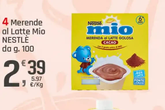 Merende al latte