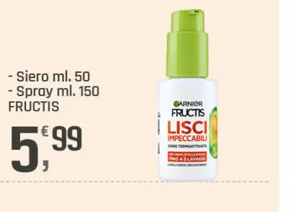 Siero o spray Fructis