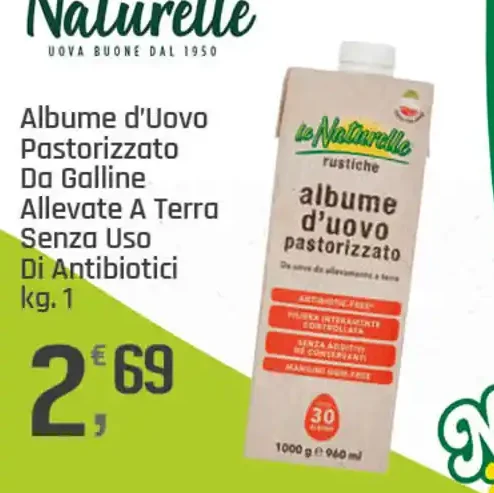 Albume d'Uovo Pastorizzato