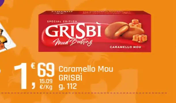 Grisbì Caramello Mou
