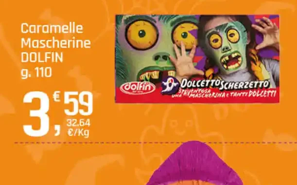 Caramelle Mascherine Dolfin