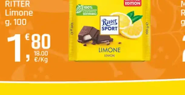 Ritter Sport Limone