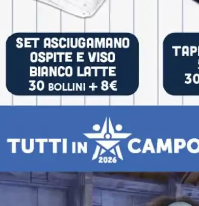 Set asciugamano ospite e viso bianco latte