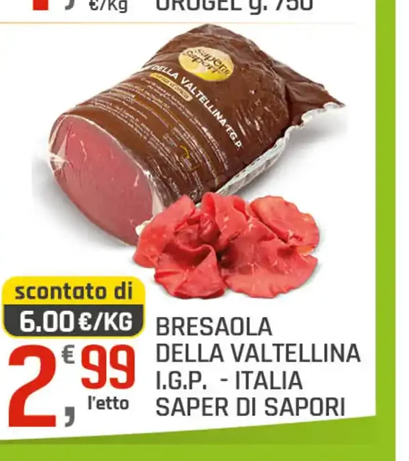 Bresaola della Valtellina IGP